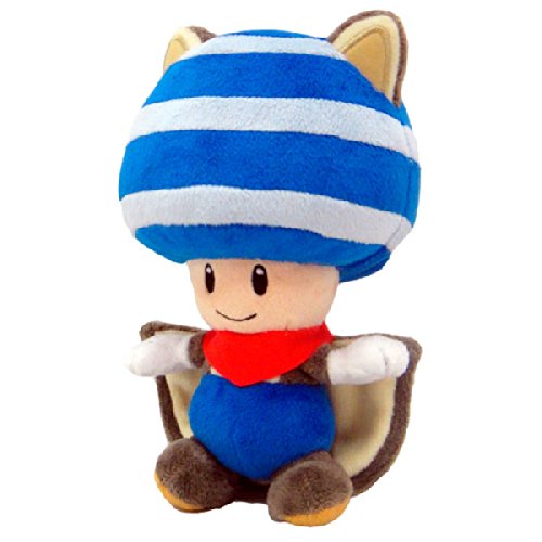 Nintendo Blue Toad Flying Plush 20 cm