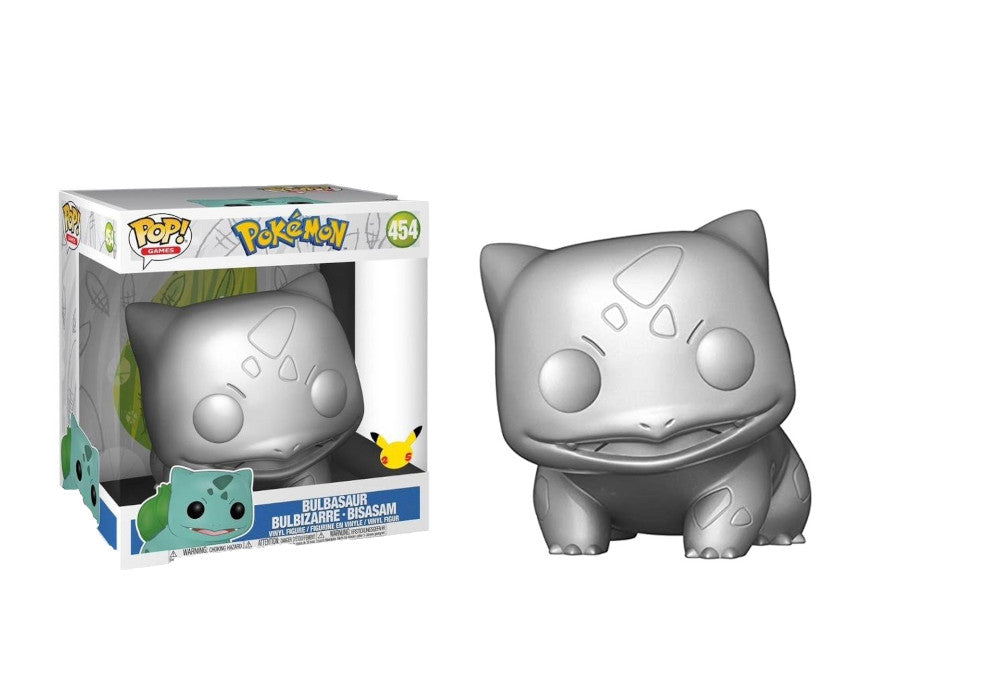 Funko POP! Pokemon - Bulbasaur/Bisasam Metallic #454