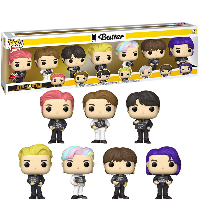 Funko POP! BTS - Butter 7er Pack