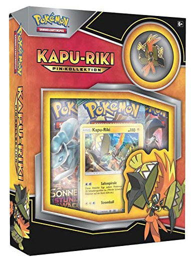 Pokémon Kapu-Riki Pin-Kollektion - deutsch