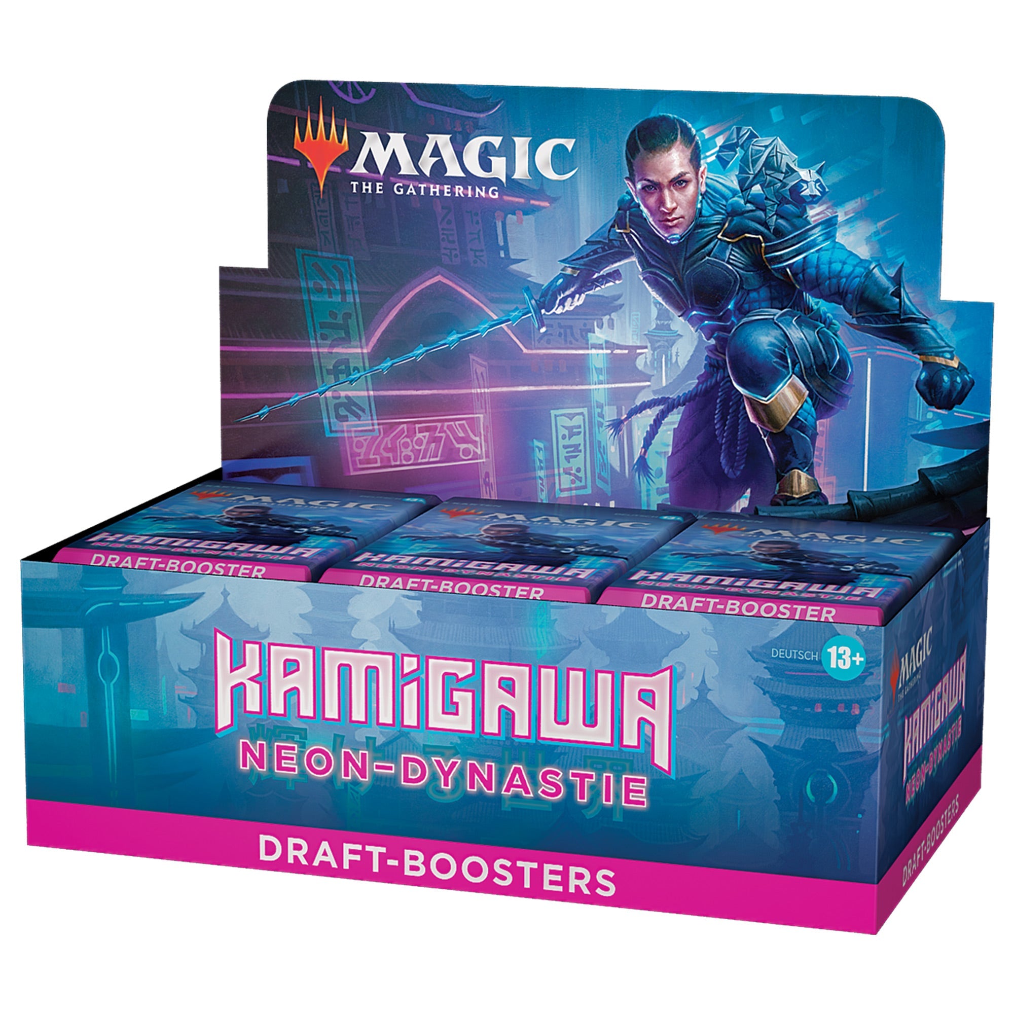 Kamigawa: Neon-Dynastie - Draft Booster Display (36 Booster) - deutsch