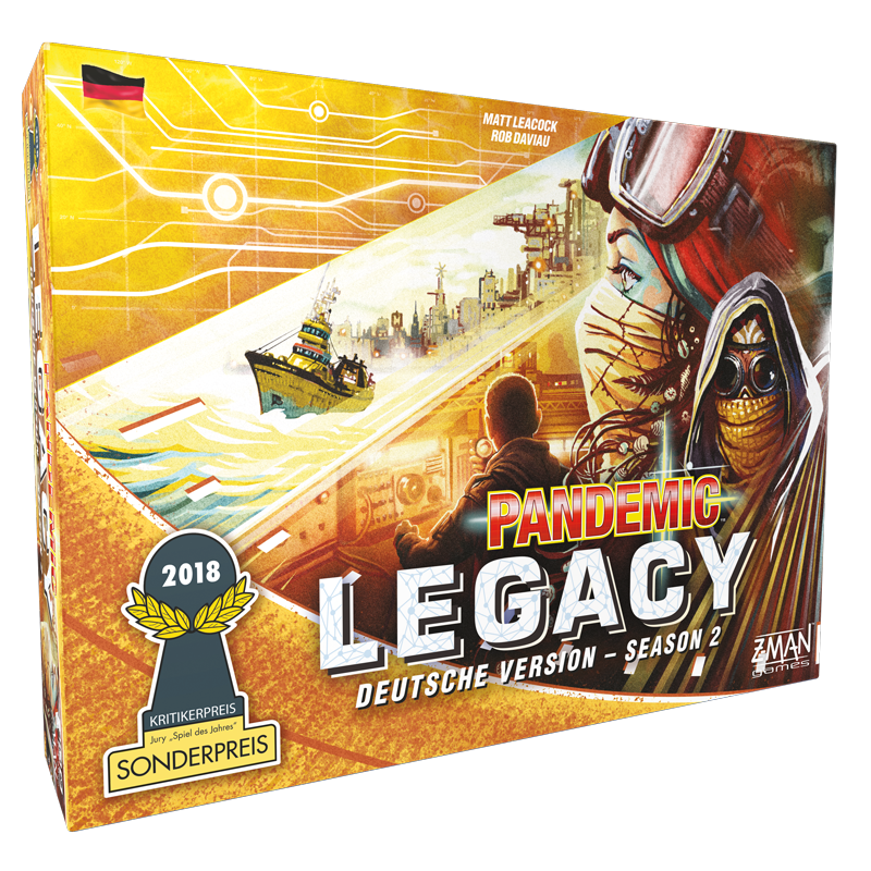 Pandemic Legacy - Season 2 GELB DE