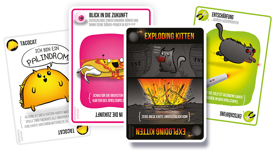 Exploding Kittens - deutsch