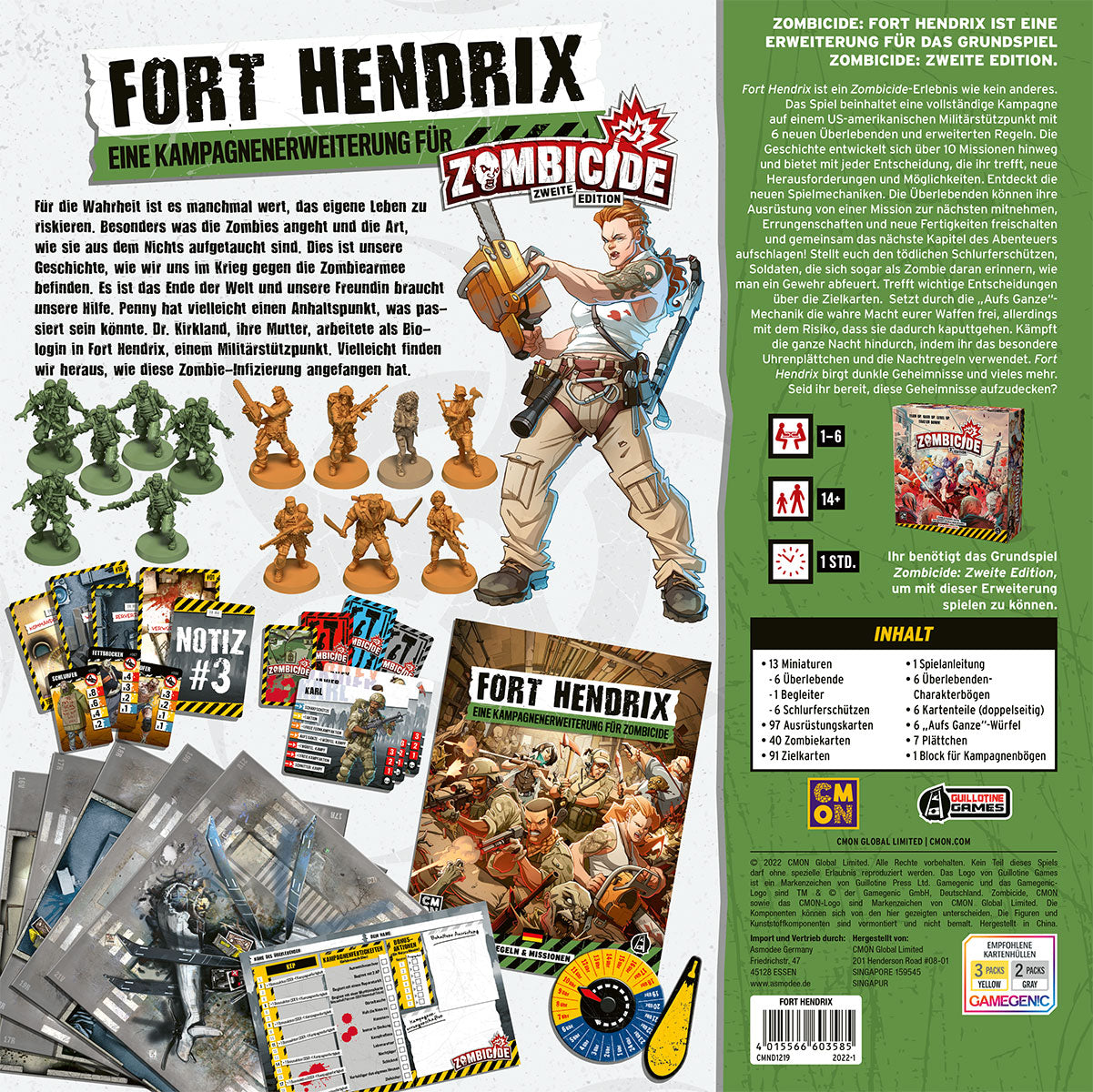 Zombicide 2. Edition – Fort Hendrix