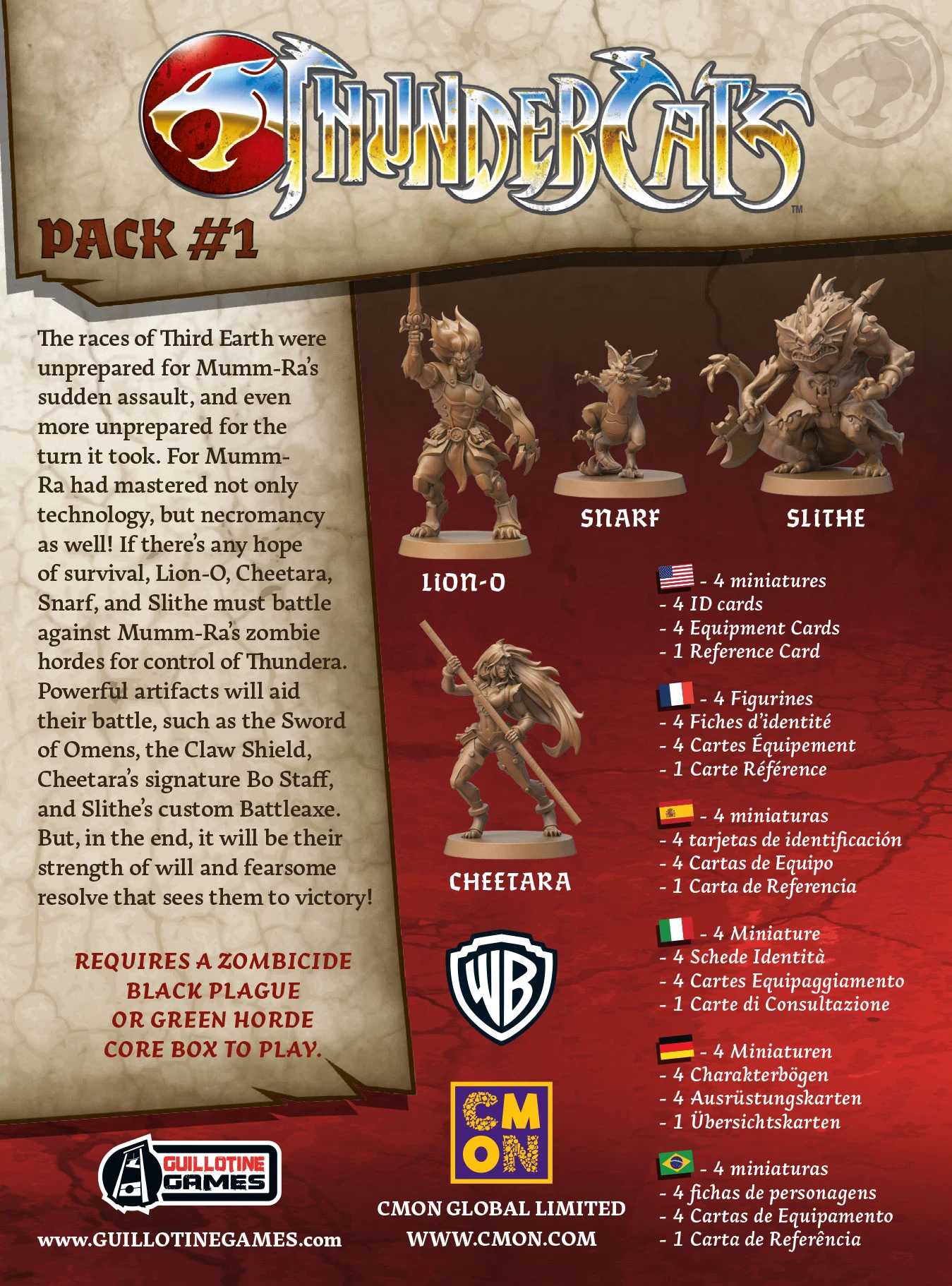 Zombicide – Thundercats Pack 1