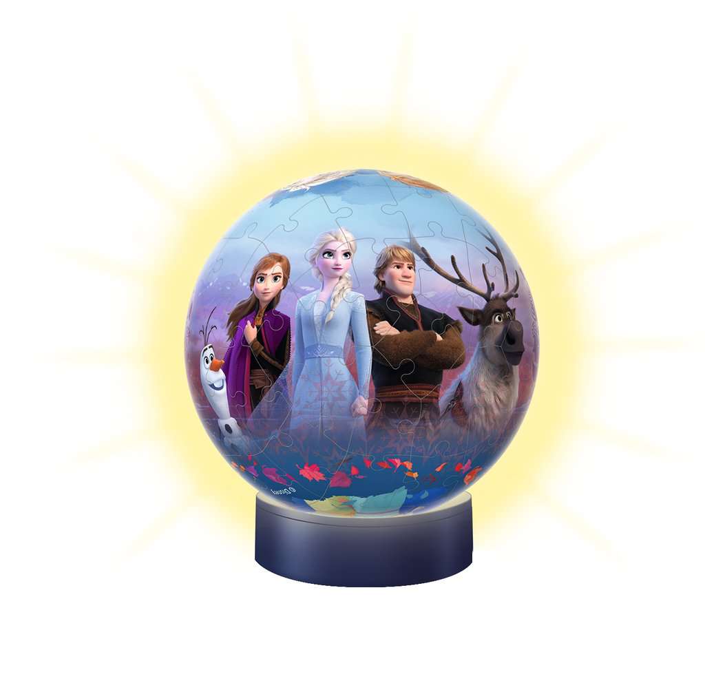 3D Puzzle-Ball - Nachtlicht - Frozen 2