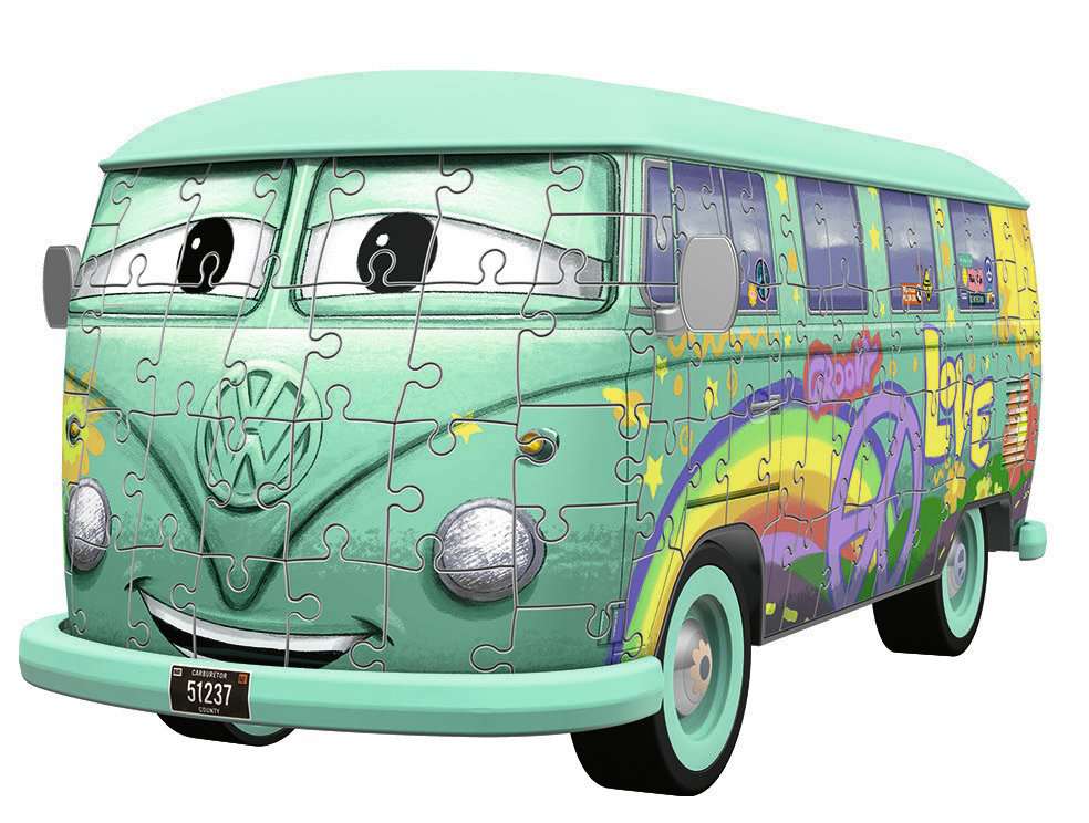 3D Puzzle - Volkswagen T1 Cars Fillmore