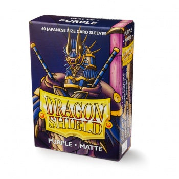 Dragon Shield Small Sleeves - Matte Purple (60 Sleeves)