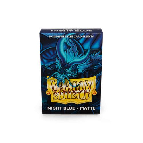 Dragon Shield Small Sleeves - Matte Night Blue (60 Sleeves)