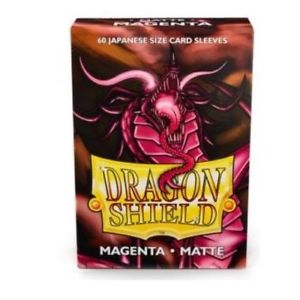 Dragon Shield Small Sleeves - Matte Magenta (60 Sleeves)