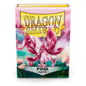 Dragon Shield Standard Sleeves - Matte Pink (100 Sleeves)