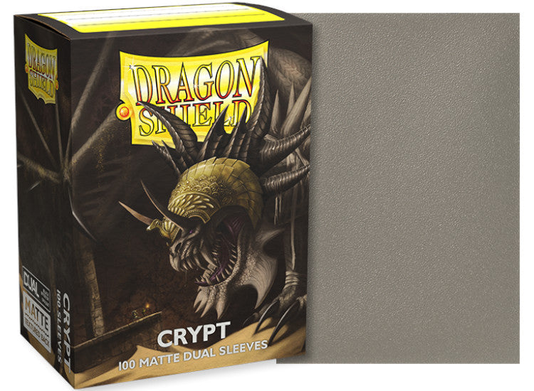 Dragon Shield Standard Size Dual Matte Sleeves - Crypt (100 Sleeves)