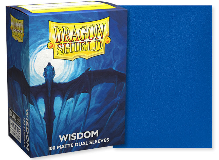 Dragon Shield Standard Size Dual Matte Sleeves - Wisdom (100 Sleeves)