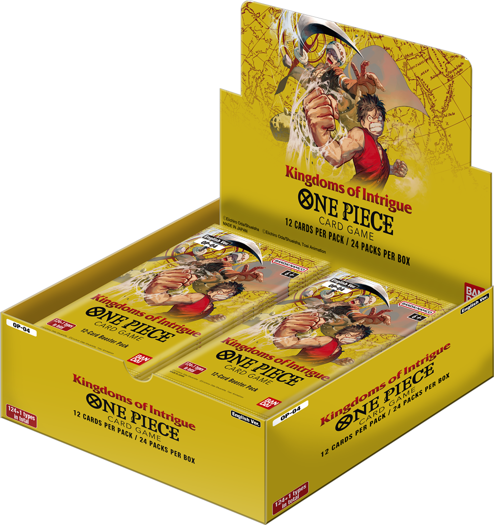 One Piece Card Game - Kingdoms of Intrigue Booster Display OP04 (24 Packs) - EN