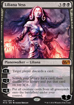 Liliana Vess M15-103 Mythic Excellent Deutsch