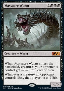 Massakerwurm M21-114 Mythic Near Mint Deutsch