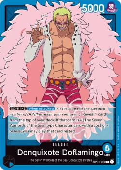 Donquixote Doflamingo (OP01-060) (V.1) OP01 Leader Excellent Englisch