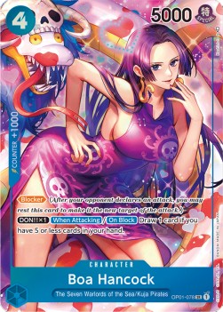 Boa Hancock (OP01-078) (V.2) OP01 Alternate Art Near Mint Englisch