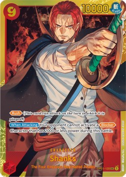 Shanks (OP01-120) (V.1) OP01 Secret Rare Near Mint Englisch