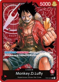 Monkey.D.Luffy (ST01-001) (V.1) ST-01 Leader Near Mint Englisch