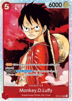 Monkey.D.Luffy (ST01-012) (V.1) ST-01 Super Rare Near Mint Englisch