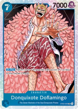 Donquixote Doflamingo (ST03-009) (V.1) ST-03 Super Rare Near Mint Englisch