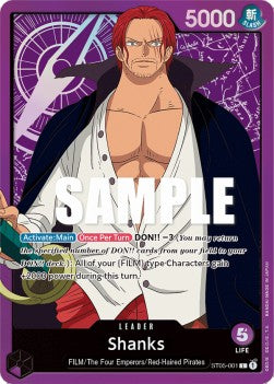 Shanks (ST05-001) ST-05 Leader Near Mint Englisch