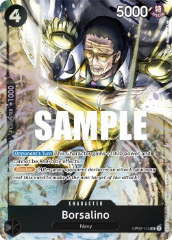 Borsalino (OP02-114) (V.2) OP02 Alternate Art Excellent Englisch