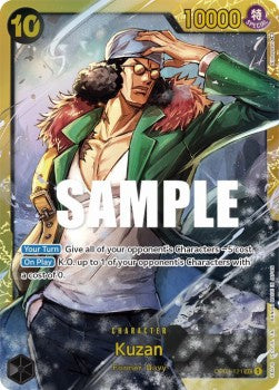 Kuzan (OP02-121) (V.1) OP02 Secret Rare Good Englisch