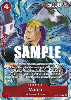 Marco (OP02-018) (V.2) OP02 Alternate Art Near Mint Englisch