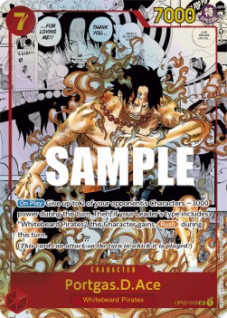 Portgas.D.Ace (OP02-013) (V.3) OP02 Alternate Art Near Mint Englisch