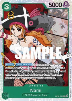 Nami (OP02-036) (V.1) OP02 Super Rare Light Played Englisch