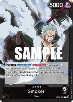 Smoker (OP02-093) (V.1) OP02 Leader Near Mint Englisch