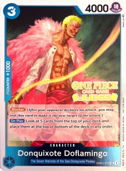 Donquixote Doflamingo (OP01-073) JDG Rare Excellent Englisch