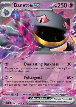 Banette ex SVI-088 Double Rare Excellent Deutsch