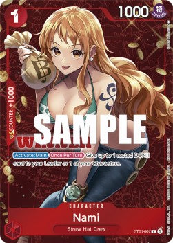 Nami (ST01-007) (V.3) UP Common Near Mint Englisch