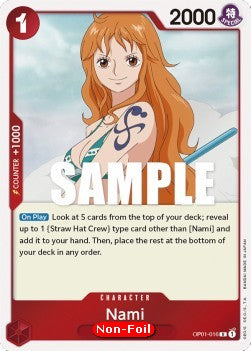 Nami (OP01-016) R Rare Near Mint Englisch