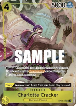 Charlotte Cracker (OP03-108) (V.2) OP03 Alternate Art Near Mint Englisch