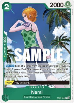 Nami (OP03-030) OP03 Rare Near Mint Englisch