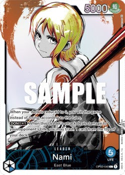 Nami (OP03-040) (V.2) OP03 Alternate Art Near Mint Englisch