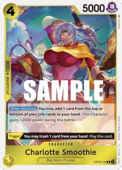 Charlotte Smoothie (OP03-110) OP03 Rare Near Mint Englisch