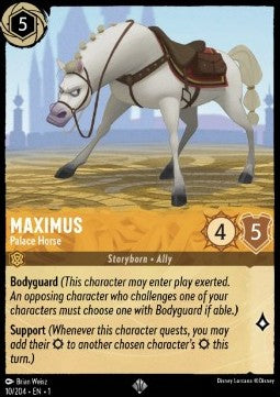 Maximus - Schloss-Pferd 1TFC-10 Super Rare Excellent Deutsch