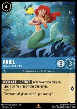 Arielle - Krimskrams-Sammlerin 1TFC-137 Rare Near Mint Deutsch Foil