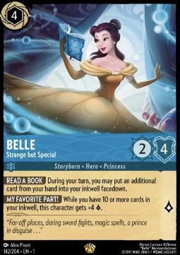 Belle - Eine ganz besondere Mademoiselle (V.1) 1TFC-142 Legendary Boosterfrisch Deutsch Foil