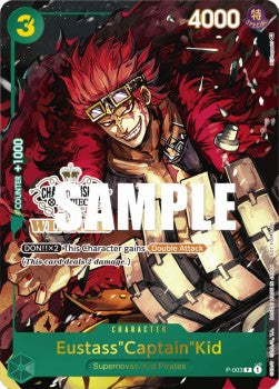 Eustass"Captain"Kid (P-003) STP Promo Near Mint Englisch