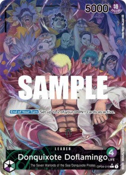 Donquixote Doflamingo (OP04-019) (V.2) OP04 Alternate Art Excellent Englisch