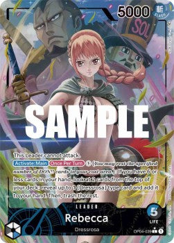 Rebecca (OP04-039) (V.2) OP04 Alternate Art Near Mint Englisch