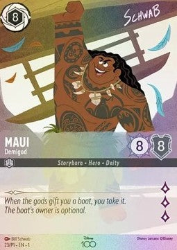 Maui - Halbgott PR1-23 Promo Near Mint Deutsch Foil