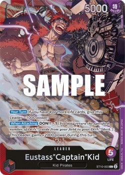 Eustass"Captain"Kid (ST10-003) ST-10 Leader Near Mint Englisch