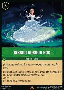 Bibbidi Babbidi Bu 2ROF-96 Rare Boosterfrisch Englisch Foil